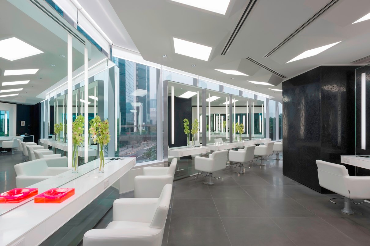 OneSpace_Retail Design_BruneBlonde Hair Salon_Grand Hyatt HongKong_06_Womens Styling Area
